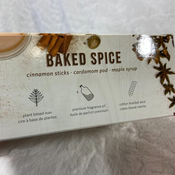 yummi Scented Votive Candles Jars - Baked Spice - 6 per Pack Plant Based - Picture 5 of 7